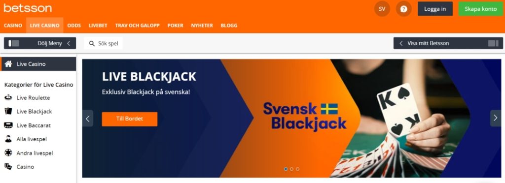 betsson svenska