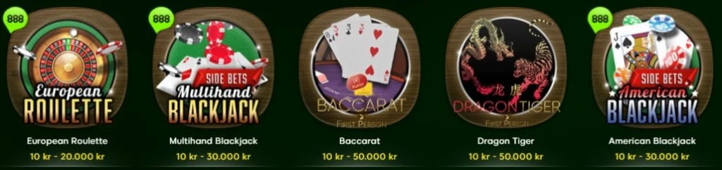 Casinospel 888